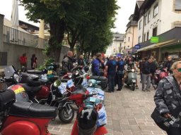 Juni 2018 Vespa Alp Days in Österreich